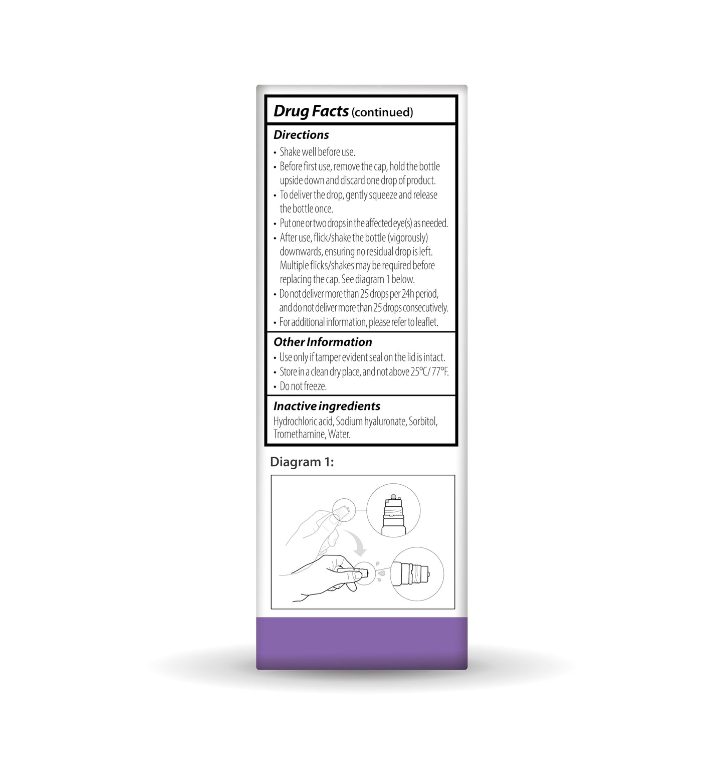 OPTASE Dry Eye Intense Drops – Preservative-Free, Multidose (Step 3 Hydrate) .33 oz | 300 Doses