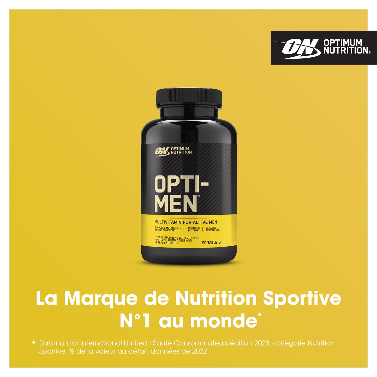 Optimum Nutrition Opti-Men Multivitamin Tablets - Pack of 90 (Packaging May Vary)