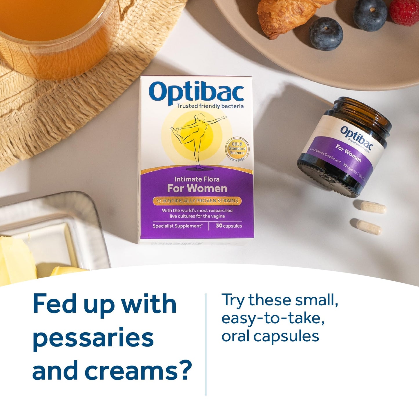 Optibac Probiotics For Women — Vegan Probiotic for Vaginal Health