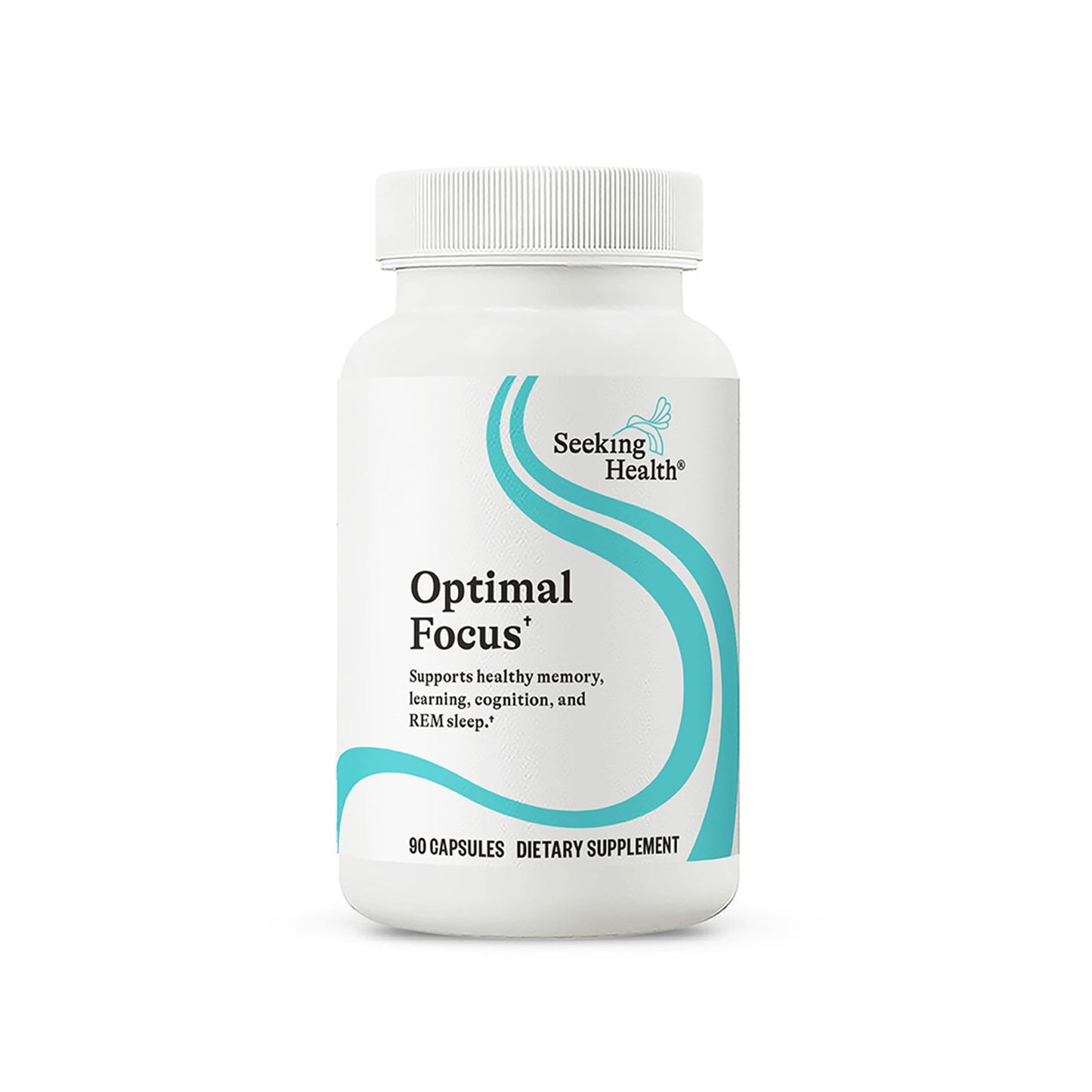 Seeking Health Optimal Focus - Stimulant-Free Nootropic with Choline & Algae DHA (90 Capsules)