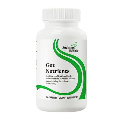 Optimal GI Glutamine-Free Supplement | Digestive and Gastrointestinal Support | Seeking Health | 150 Capsules | 30 Servings