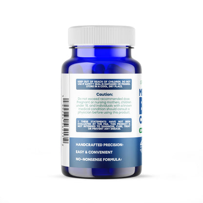 Optimal Human Methylene Blue (USP Grade) Pharma Grade Supplement, 10 MG Capsule Form with Added Vitamin C, for Energy Support, Brain Health, Memory, Focus, Clarity