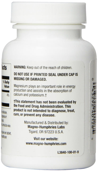 Optimum Magnesium Gluconate Tablets, 250 Mg, 100 Count