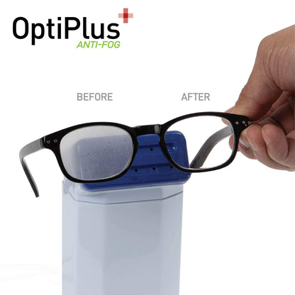 OptiPlus Anti-Fog Lens Wipes — 2 Pack of 100 Wipes