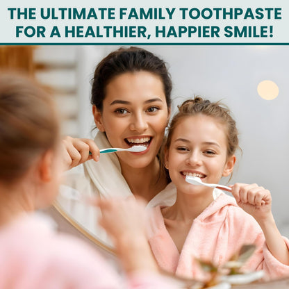 Optivida Fluoride Free Colloidal Silver Toothpaste 4oz - Anti-Cavity Whitening