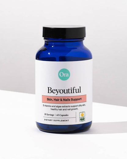 Ora Organic BeYouTiful Hair, Skin & Nails – 60 Vegan Capsules