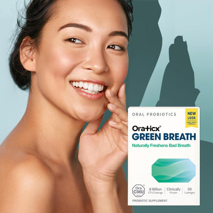 OraTicx Oral Probiotics Mint Breath – 8B CFU, 30 Lozenges, 4-Pack