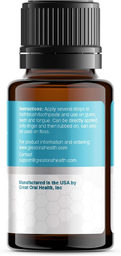 OraRestore Bad Breath Treatment for Adults – Halitosis, Dentist Formulated Mouthwash Concentrate 15ml