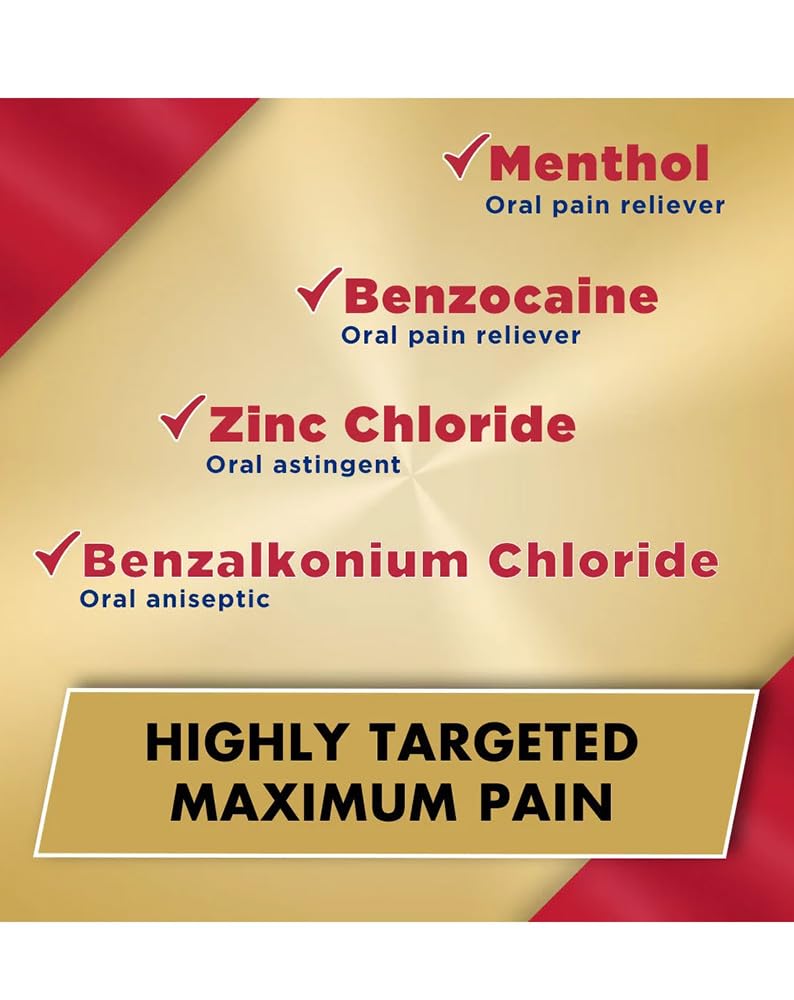 Orajel Maximum Strength Nighttime Toothache Pain Relief Cream – 0.25 Oz