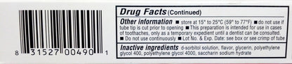 Oral Analgesic Gel 0.42 oz – Maximum Strength – Compare to Orajel | Iodent