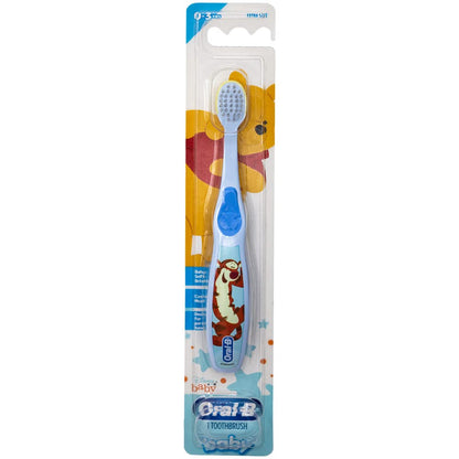 Oral-B Baby Pooh Toothbrush Pack of 4 – 0-3 Years, Extra Soft