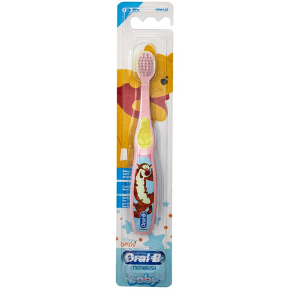 Oral-B Baby Pooh Toothbrush Pack of 4 – 0-3 Years, Extra Soft
