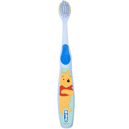 Oral-B Baby Manual Toothbrush 0-3 Years | Extra Soft Bristles | Pooh Characters (Pack of 2)