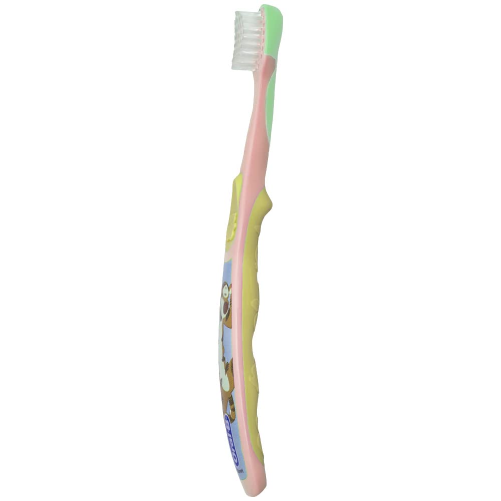 Oral-B Baby Manual Toothbrush 0-3 Years | Extra Soft Bristles | Pooh Characters (Pack of 2)