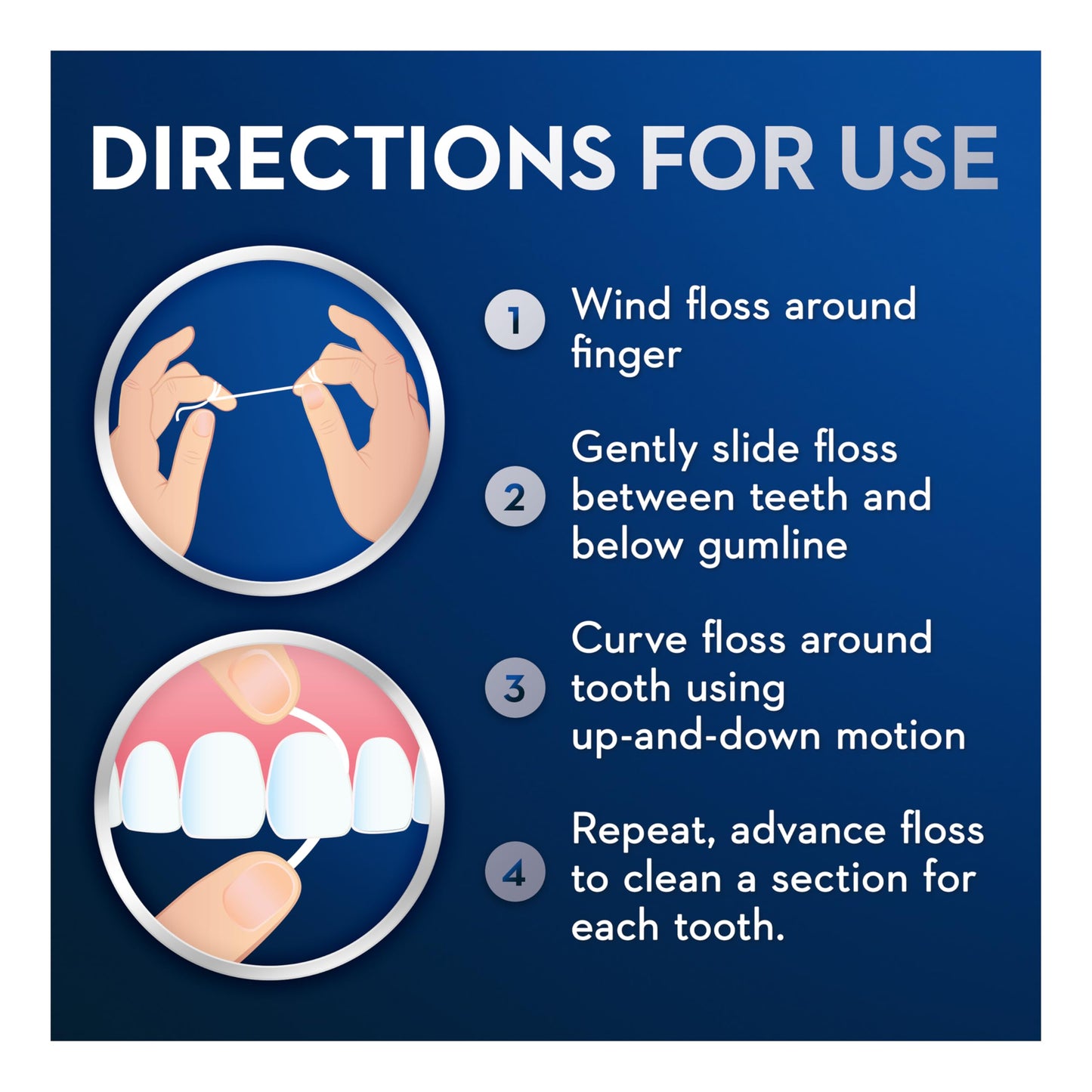 Oral B Floss Super Pre-Cut Strands 50m | Pre-Cut Dental Floss