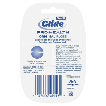 Oral-B Glide Pro-Health Floss – Healthy Gums, 54.7 yd (Pack of 2)