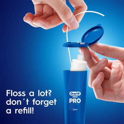 Oral-B Glide PRO Refillable Floss Starter Kit, 120m