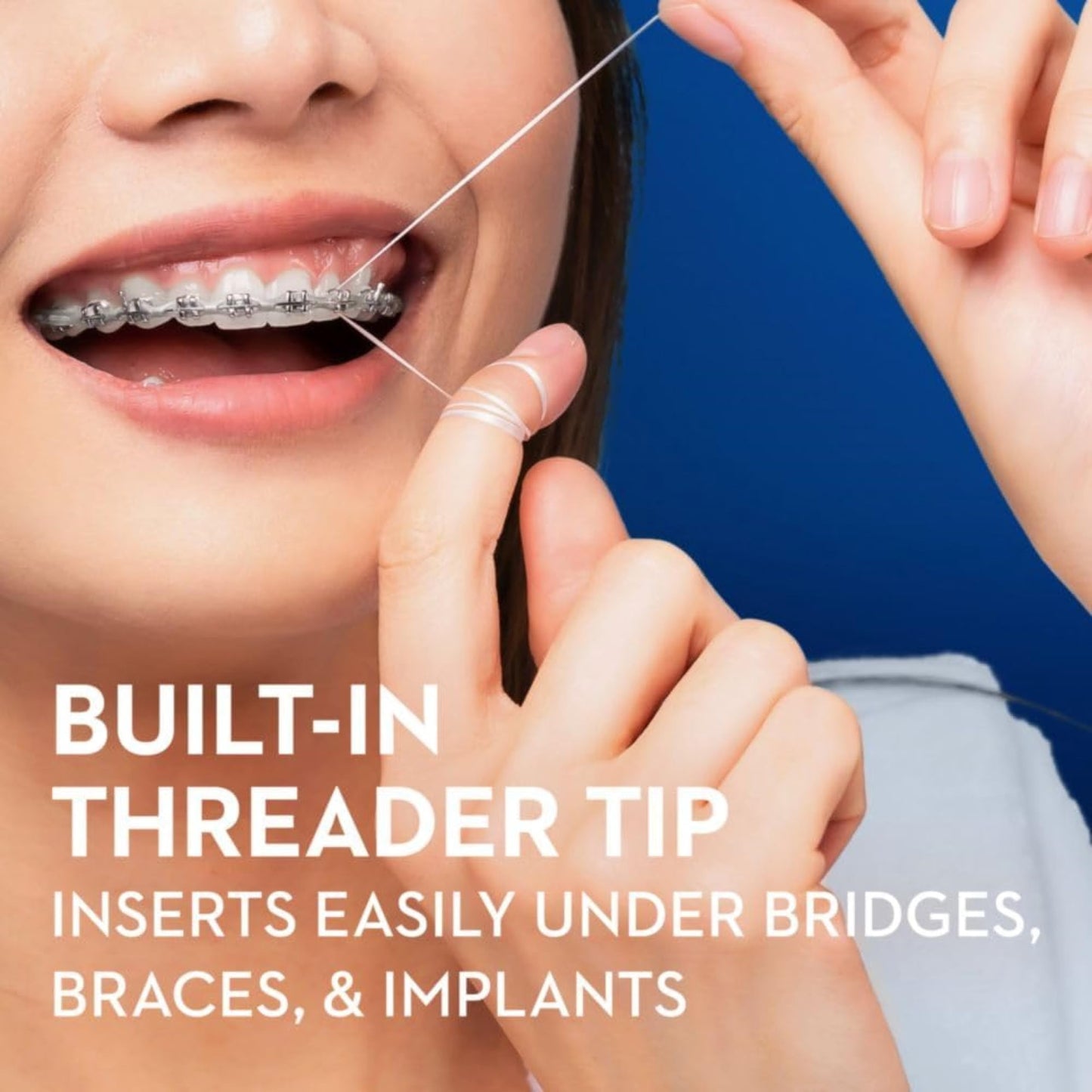 Oral-B Glide Threader Floss, 30-Count | 6 Envelopes of 5 Threaders (Value Pack)