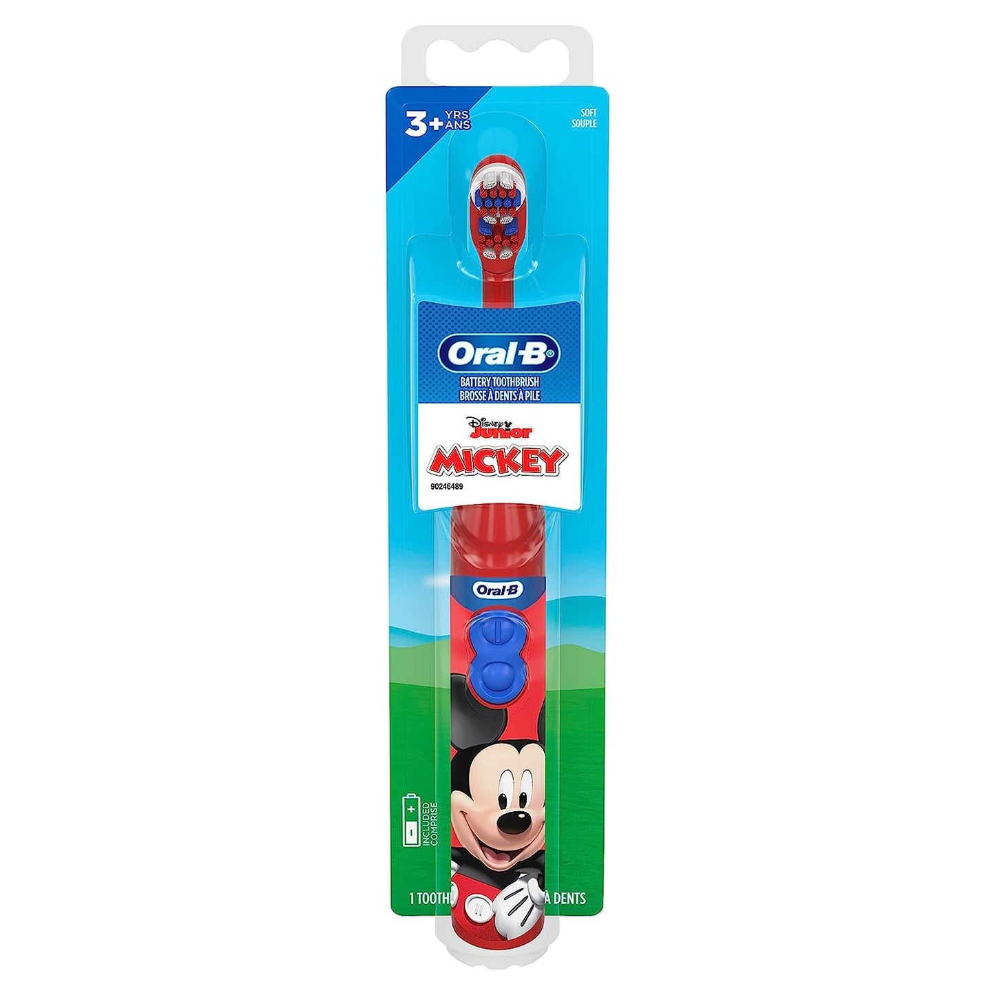 Oral-B Kid's Battery Toothbrush with Mickey Mouse – 3+