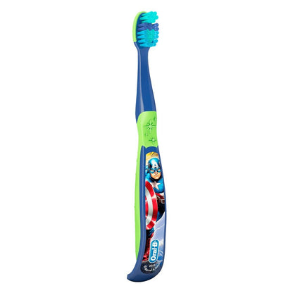 Oral-B Kids Spider-Man Toothbrush – Extra Soft for Ages 3+ (Pack of 6)