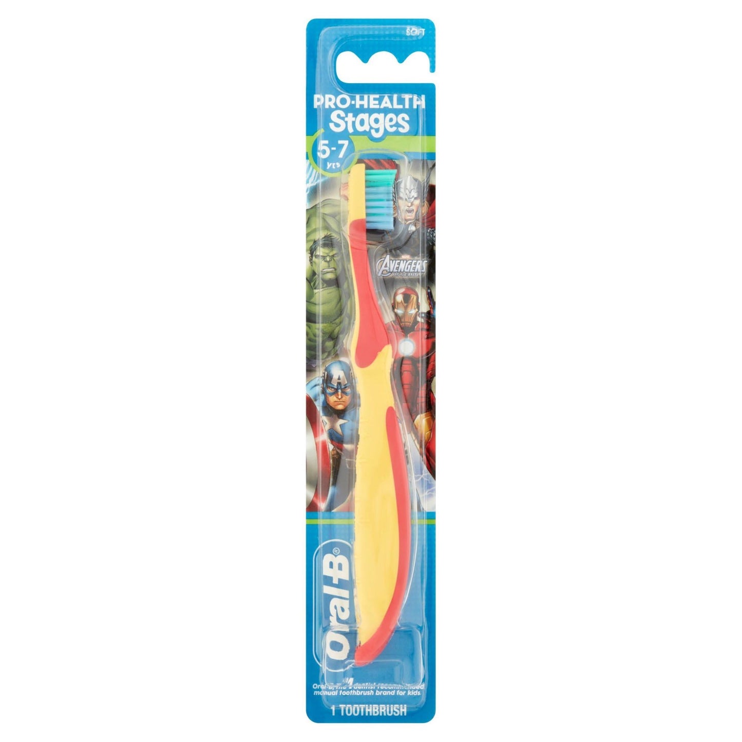 Oral-B Kids Spider-Man Toothbrush – Extra Soft for Ages 3+ (Pack of 6)