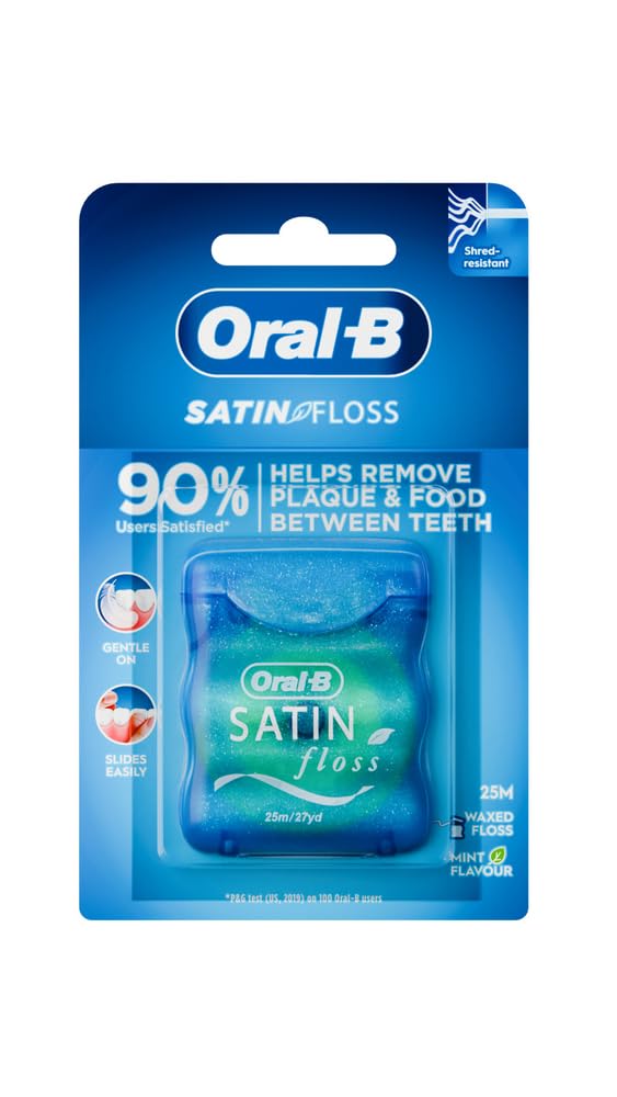 Oral-B Satin Dental Floss Mint 25m