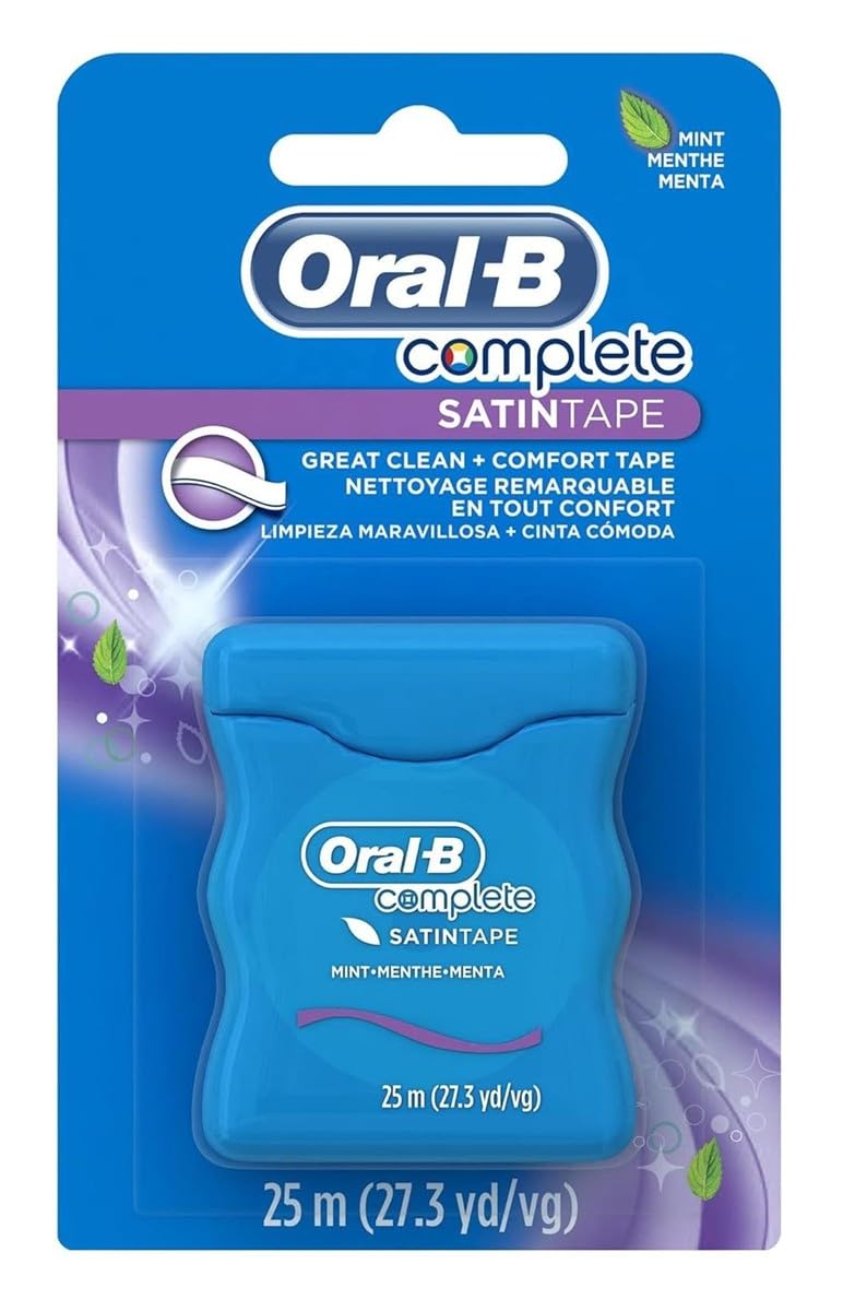 Oral B Satin Tape Mint 25M (Pack of 6)