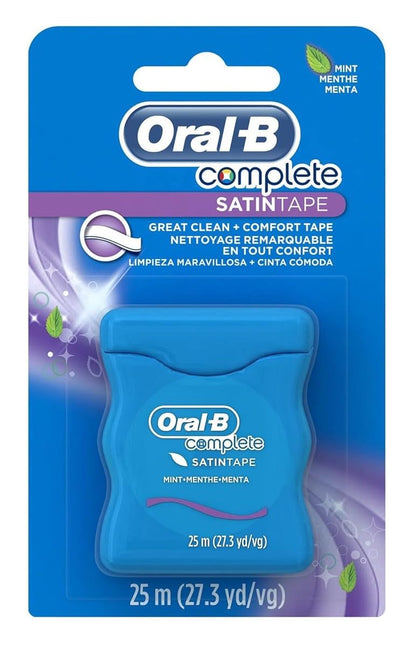 Oral B Satin Tape Mint 25M (Pack of 6)