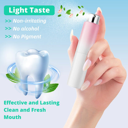 Oral Breath Spray 3-Pack – Mint, Peach & Green Grape | Fresh Breath