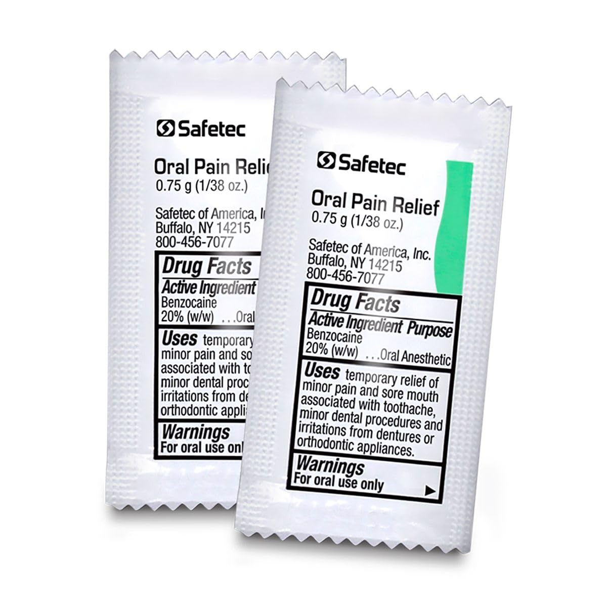 Oral Pain Relief Packets 0.75g (Box of 144) – Quick Toothache Relief