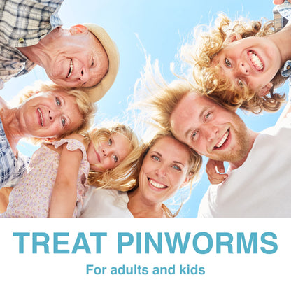 Oral-Pro Pyrantel Pamoate Oral Suspension 50mg/mL – Pinworm Treatment for Adults & Children (32 oz)
