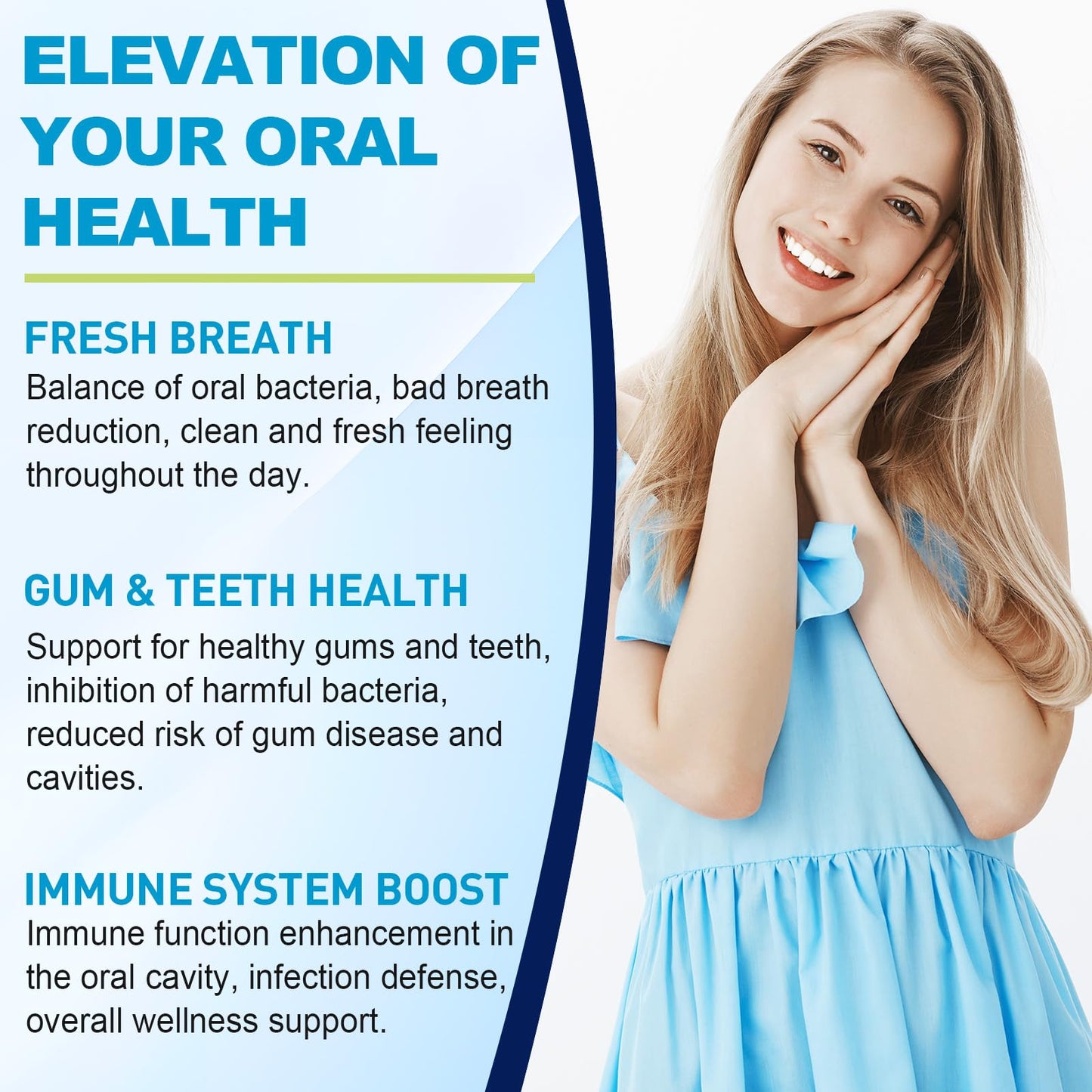 Oral Probiotics for Mouth Bad Breath 11B CFU – 2 Pack