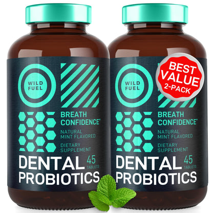 Oral Probiotics for Bad Breath | Dental Probiotics for Teeth & Gums | 3B CFU
