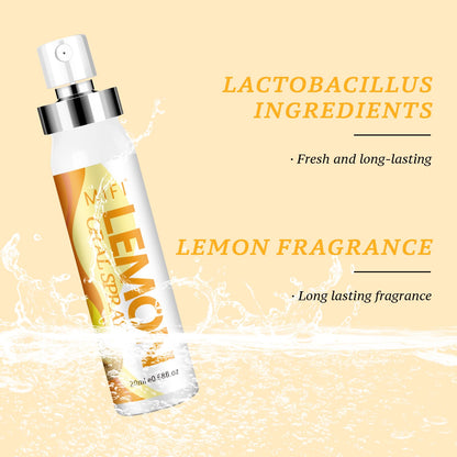 Oral Spray for Adults - Sugar-Free Breath Freshener, Lemon Flavor 2-Pack, Dry Mouth Relief