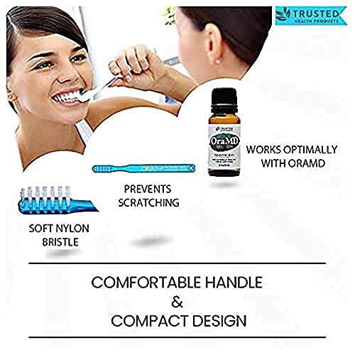 OraMD Oral Care Pure Unwaxed Dental Floss 54.6 Yards — PFOA-Free, Shred-Resistant, Unscented — 6 Pack