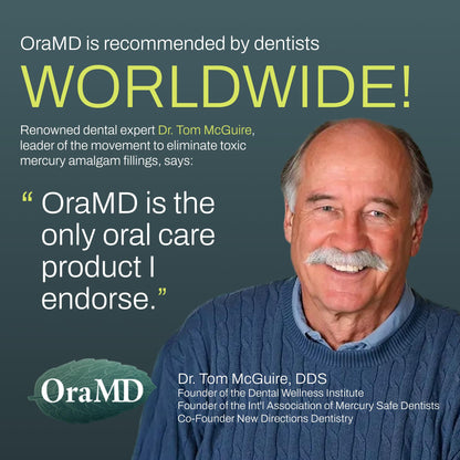 OraMD 4-in-1 Original Strength Tooth Oil – Gum Disease & Gingivitis Treatment (2-Pack) – All-Natural