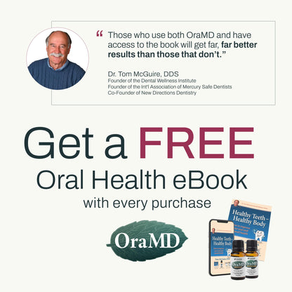 OraMD 4-in-1 Original Strength Tooth Oil – Gum Disease & Gingivitis Treatment (2-Pack) – All-Natural