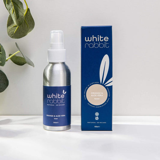 Orange Blossom and Aloe Vera Reviving Skincare Toner - 100ml White Rabbit Skin Care