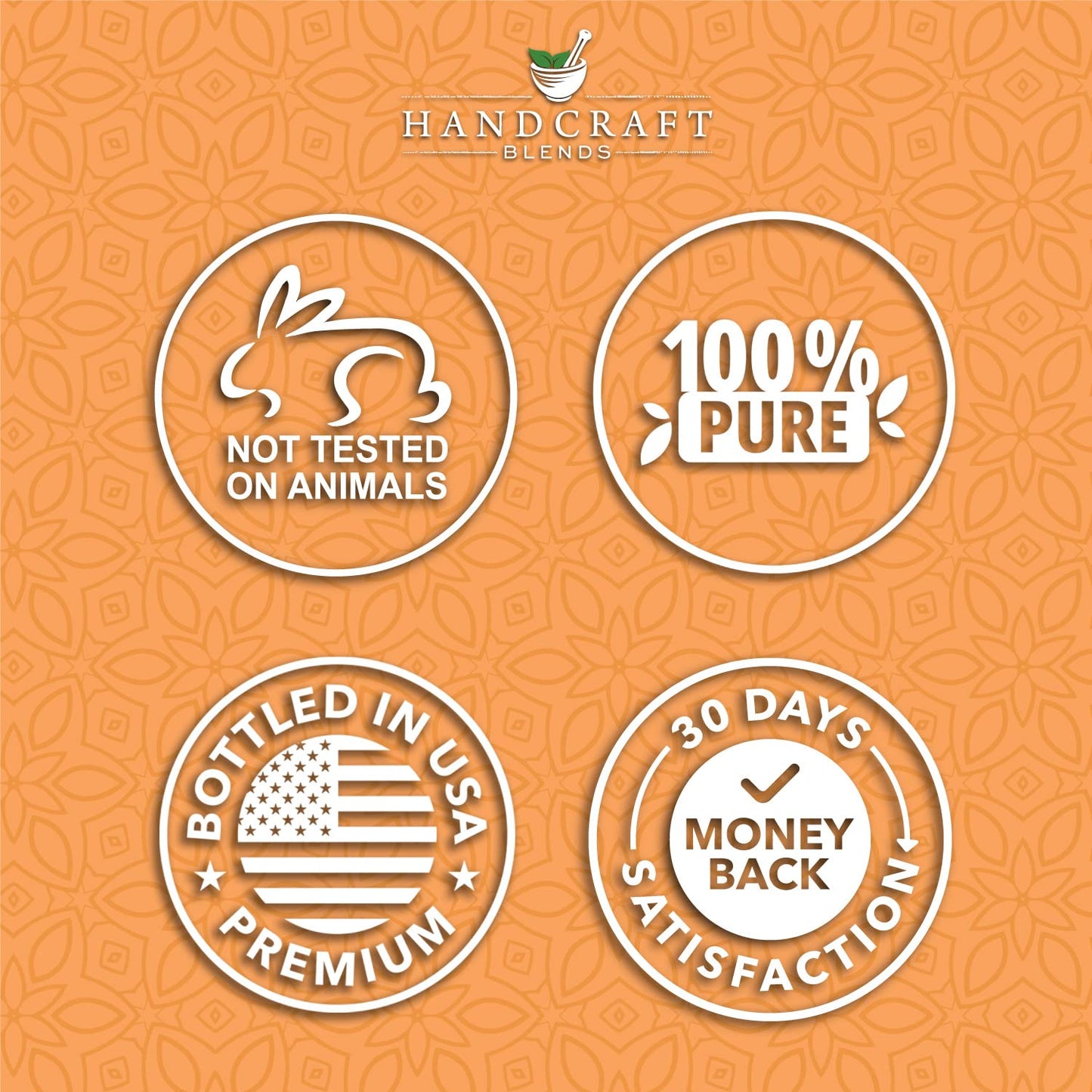 Handcraft Blends Orange Essential Oil – 4 oz | 100% Pure & Natural, Premium Grade