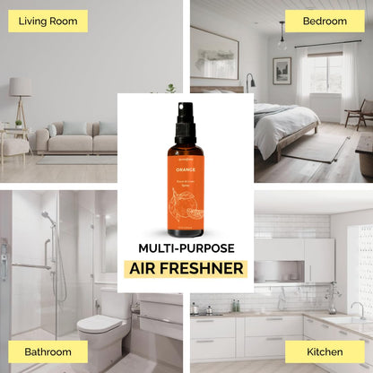 Orange Room Linen & Pillow Spray by Aromafume – 100ml | Pure Orange Essential Oil