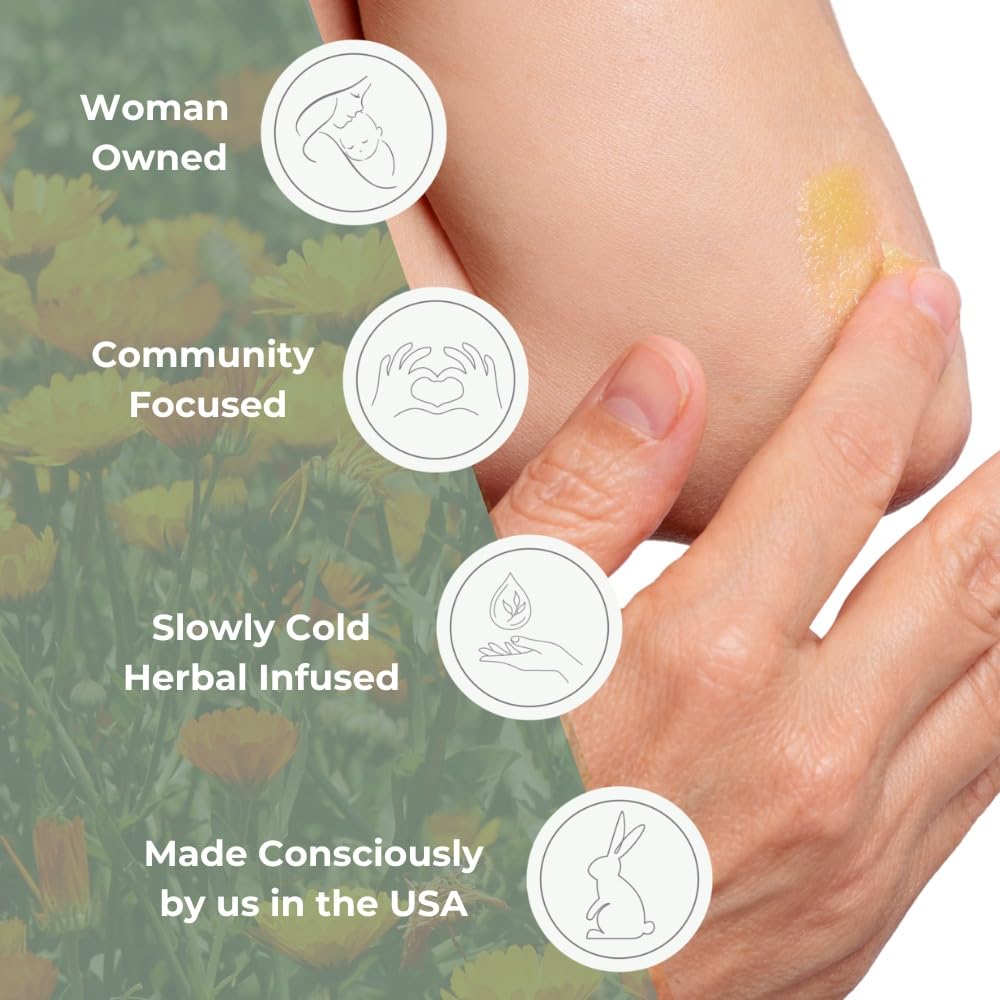 Ora's Amazing Herbal Touchy Skin Salve – Sensitive Skin Eczema Cream (4 oz)
