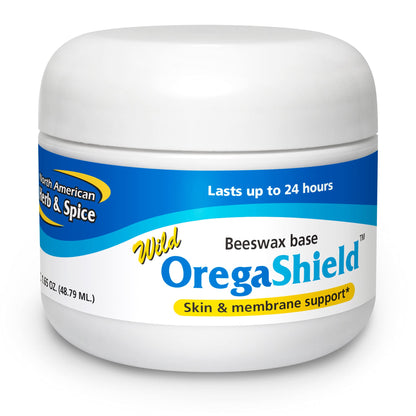 OregaShield 2 oz – Skin & Membrane Support | Wild Spice Oils in Beeswax
