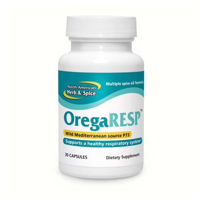 OregaRESP 30 Capsules – Respiratory Support | Non-GMO | North American Herb & Spice