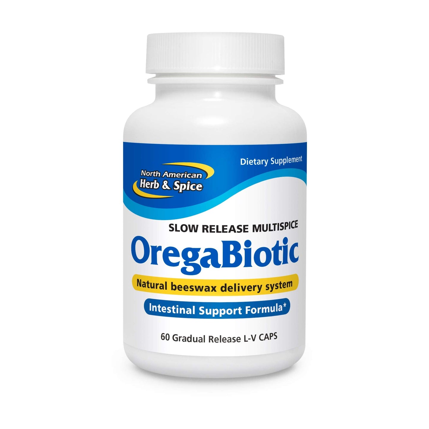 North American Herb & Spice OregaBiotic - 60 Capsules | Immune System & Digestive Support | Non-GMO