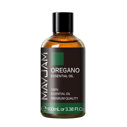 Oregano Essential Oil – MAYJAM Pure Essential Oils for Diffusers, 3.38 fl oz / 100 ml, Premium Glass Dropper