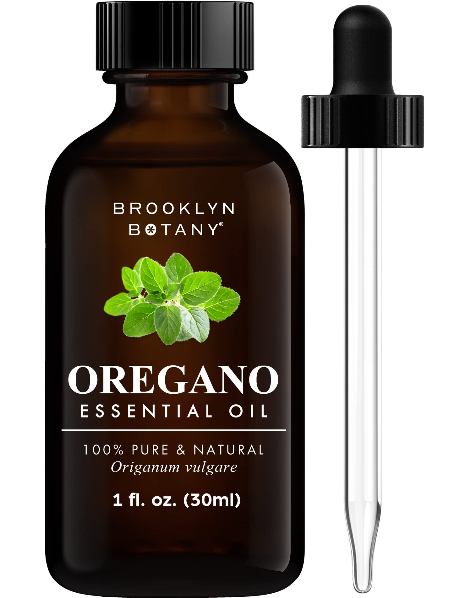 Brooklyn Botany Oregano Essential Oil - 100% Pure & Natural, Premium Grade (1 Fl Oz)
