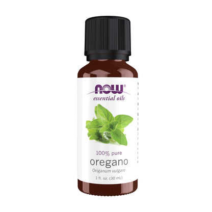 NOW Essential Oils Oregano Oil – Comforting Aromatherapy Scent | Steam Distilled | 100% Pure | Vegan | 1-Ounce