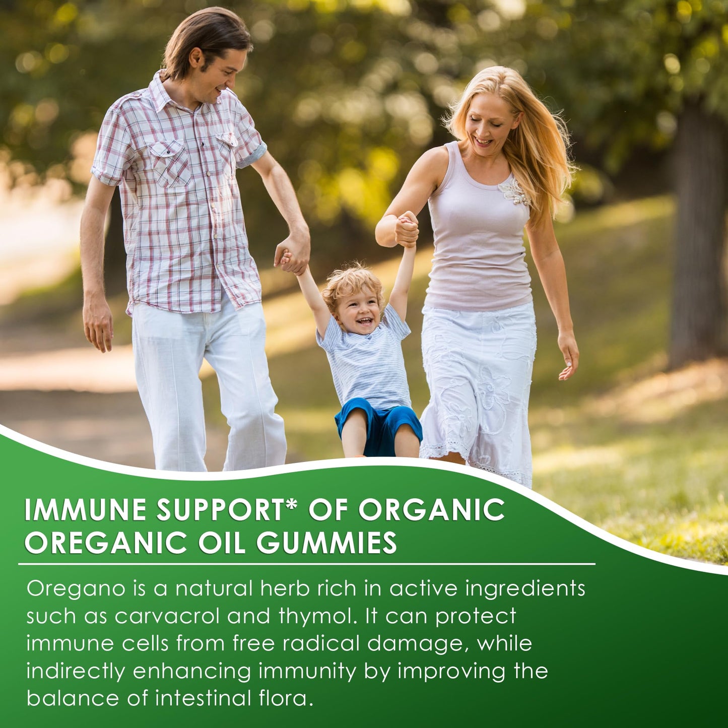 Oregano Oil Gummies with Black Seed – 6-in-1 Immune Support (Sugar-Free) | 90 Chewables