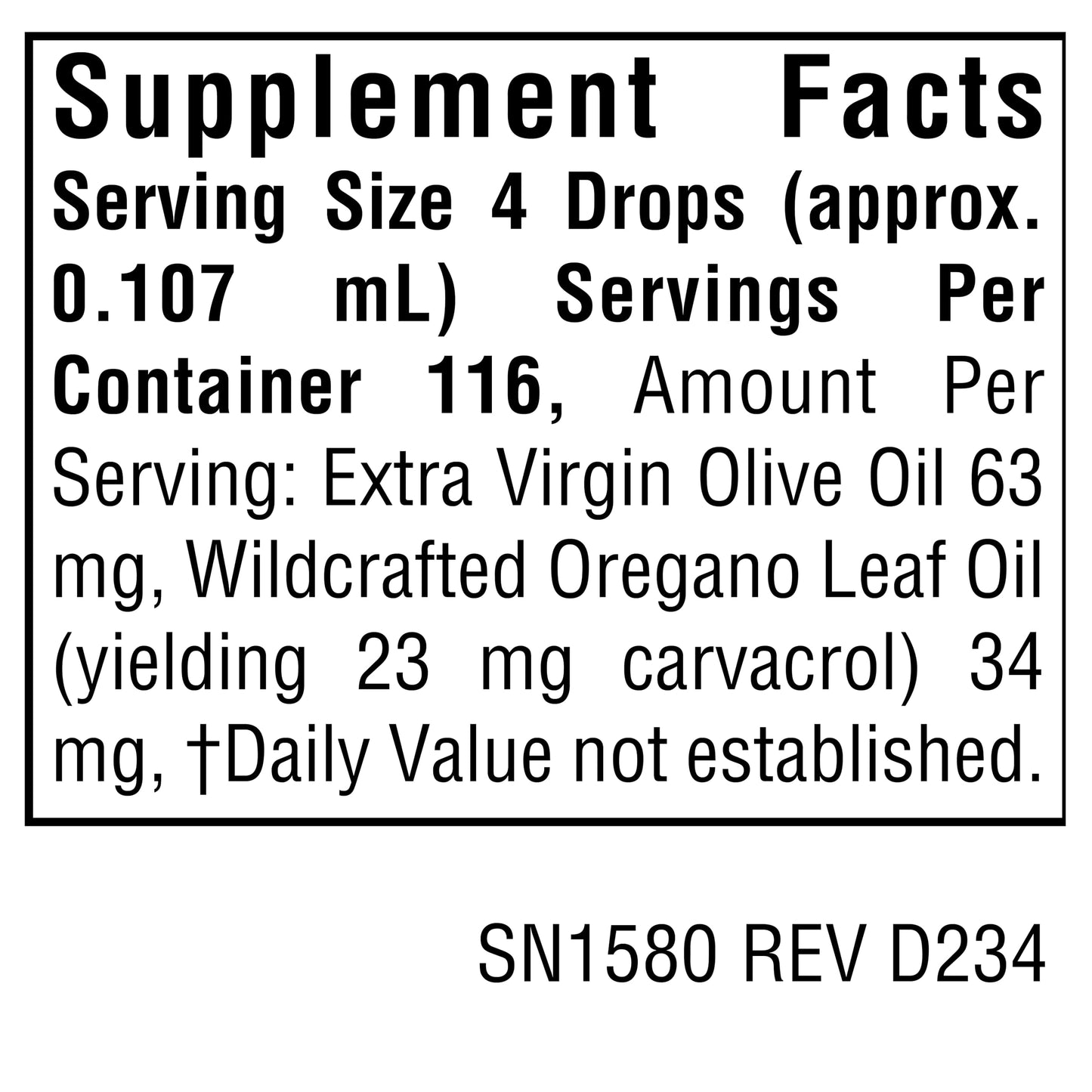 Source Naturals Oregano Oil 70% Carvacrol, 0.4 fl oz – Immune Support