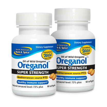 Oreganol P73 Super Strength – Pack of 2, 60 Softgels | Immune Support